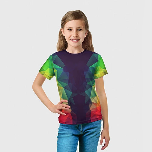 Детская футболка Grazy Poly VPPDGryphon / 3D-принт – фото 5