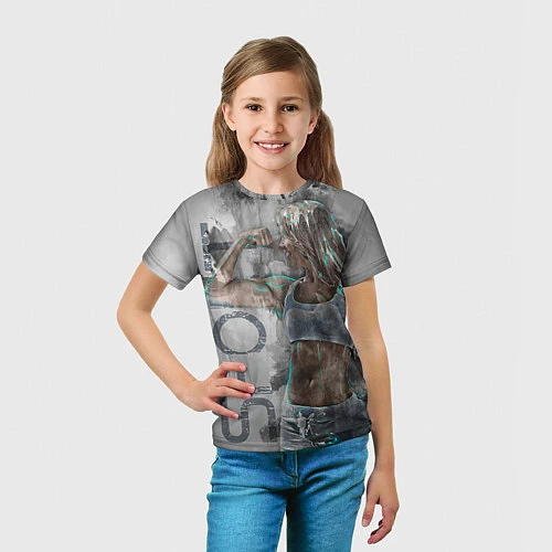 Детская футболка Фитоняшка / 3D-принт – фото 5