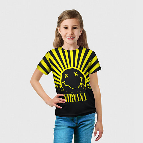 Детская футболка Nirvana / 3D-принт – фото 5