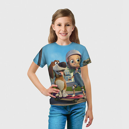 Детская футболка Оззи и подружка / 3D-принт – фото 5