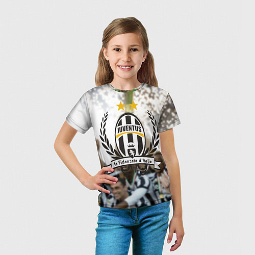 Детская футболка Juventus5 / 3D-принт – фото 5