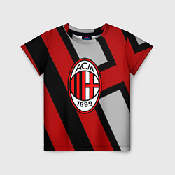 Футболка детская Milan FC 1899, цвет: 3D-принт