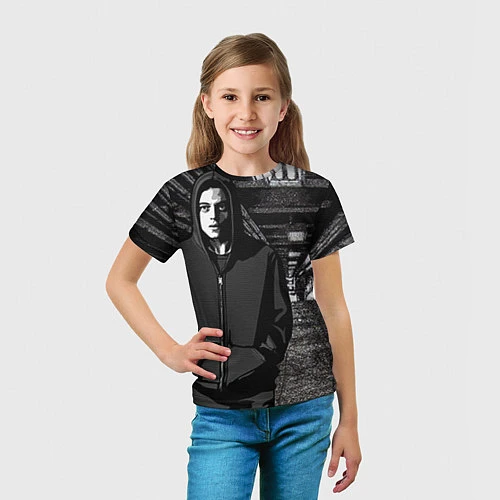 Детская футболка Эллиот в подземке / 3D-принт – фото 5