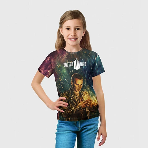 Детская футболка Dr who art / 3D-принт – фото 5