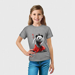 Футболка детская Master Panda, цвет: 3D-принт — фото 2