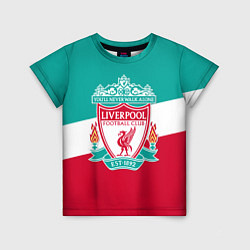 Футболка детская Liverpool: You'll never walk alone, цвет: 3D-принт