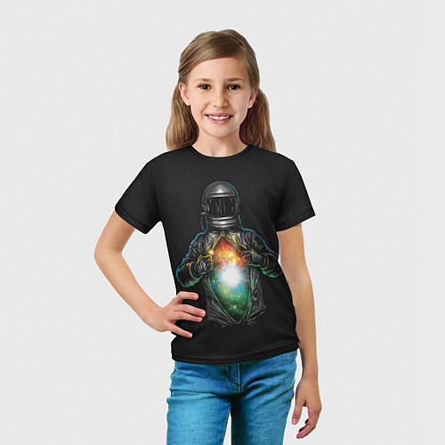 Детская футболка Космос внутри / 3D-принт – фото 5