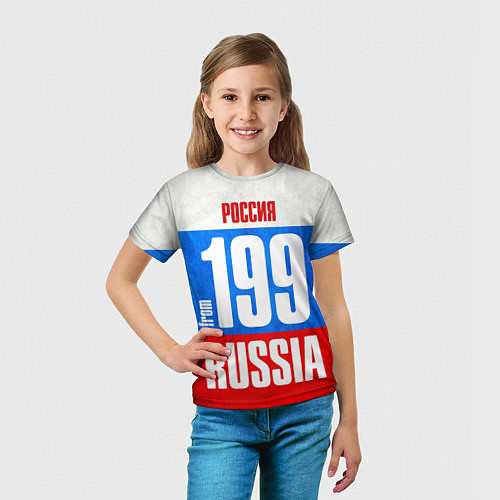 Детская футболка Russia: from 199 / 3D-принт – фото 5