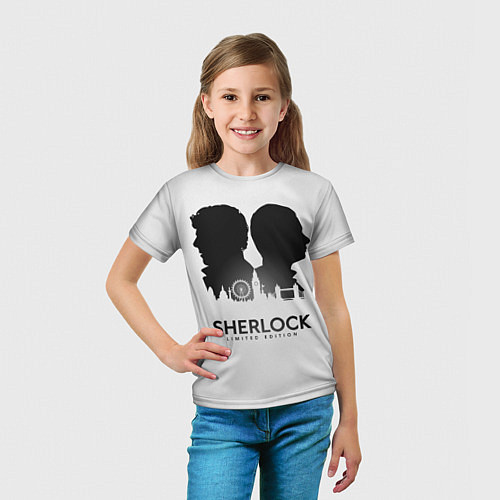 Детская футболка Sherlock Edition / 3D-принт – фото 5