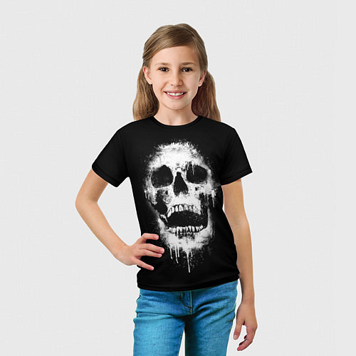 Детская футболка Evil Skull / 3D-принт – фото 5