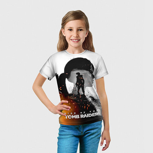 Детская футболка Rise of the Tomb Raider 1 / 3D-принт – фото 5