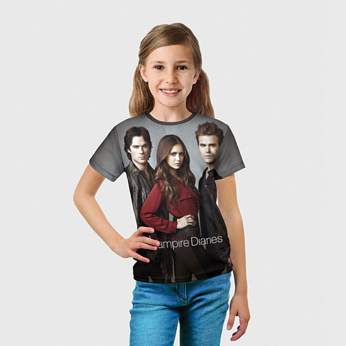 Детская футболка Vampire Trio / 3D-принт – фото 5