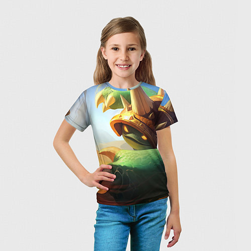 Детская футболка Раммус / 3D-принт – фото 5