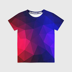 Футболка детская Red&Blue, цвет: 3D-принт