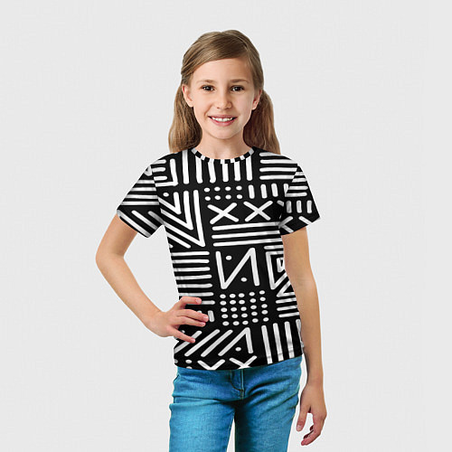 Детская футболка Pattern / 3D-принт – фото 5