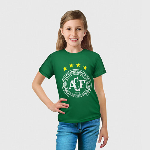 Детская футболка ACF Chapecoense / 3D-принт – фото 5