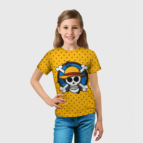 Детская футболка One Pirate / 3D-принт – фото 5