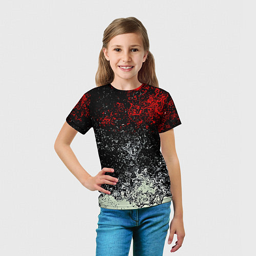 Детская футболка Взрыв красок / 3D-принт – фото 5