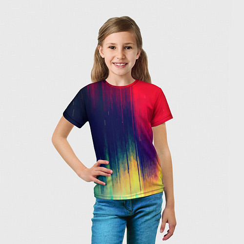 Детская футболка Stylize color / 3D-принт – фото 5