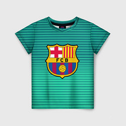 Футболка детская Барселона, цвет: 3D-принт
