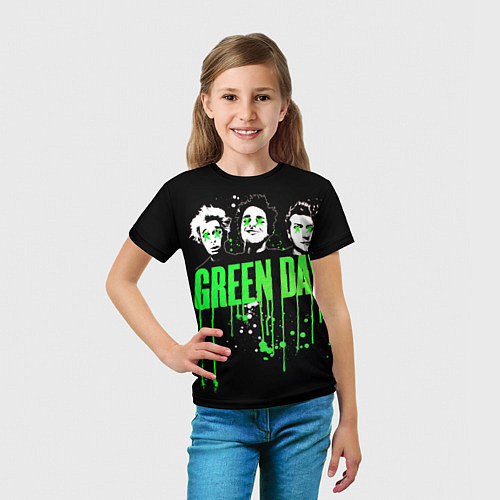 Детская футболка Green Day: Acid eyes / 3D-принт – фото 5