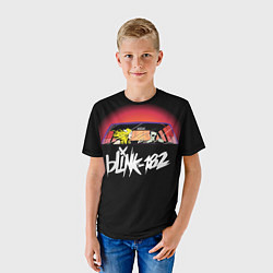 Футболка детская Blink-182, цвет: 3D-принт — фото 2