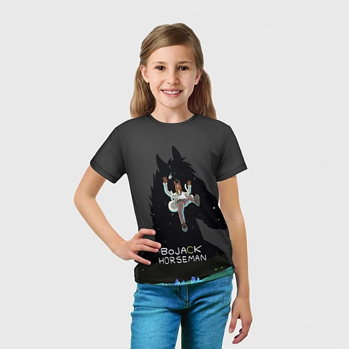 Детская футболка Bojack Horseman / 3D-принт – фото 5