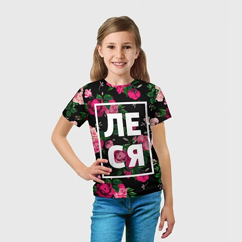 Детская футболка Леся / 3D-принт – фото 5