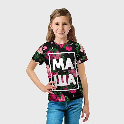 Детская футболка Маша / 3D-принт – фото 5