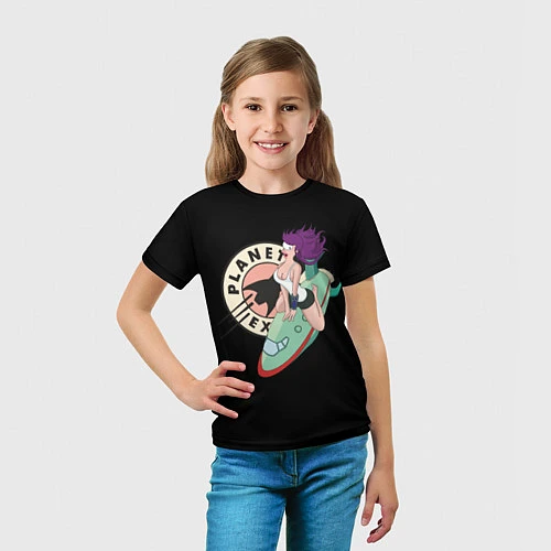 Детская футболка Leela Express / 3D-принт – фото 5