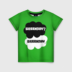 Футболка детская Green Day Clouds, цвет: 3D-принт