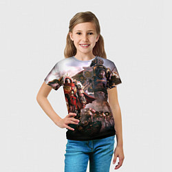 Футболка детская Warhammer 40k: Angelos, цвет: 3D-принт — фото 2