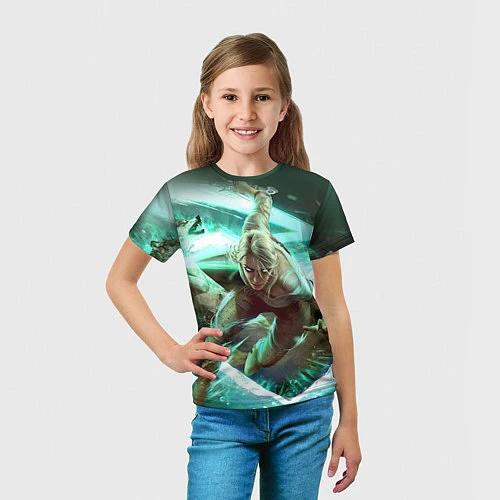 Детская футболка Цири / 3D-принт – фото 5