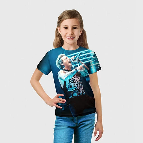 Детская футболка Paparoach Song / 3D-принт – фото 5