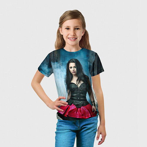 Детская футболка Evanescence / 3D-принт – фото 5
