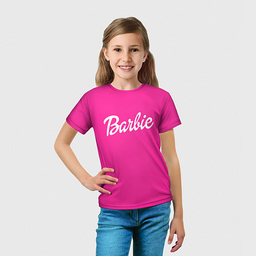 Детская футболка Барби / 3D-принт – фото 5