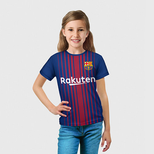 Детская футболка FCB Barcelona: Rakuten / 3D-принт – фото 5