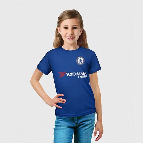 Детская футболка Chelsea FC: Form 2018 / 3D-принт – фото 5