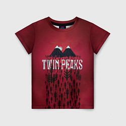 Футболка детская Twin Peaks Wood, цвет: 3D-принт