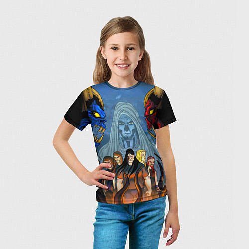 Детская футболка Dethklok: Heroes / 3D-принт – фото 5