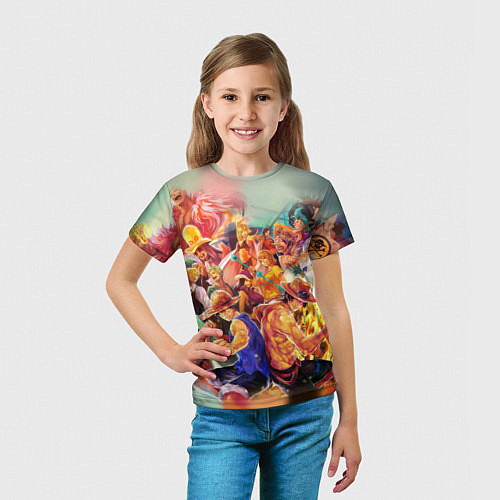 Детская футболка Ван-Пис / 3D-принт – фото 5
