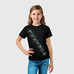 Футболка детская Dovahkin, цвет: 3D-принт — фото 2