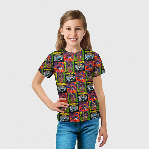 Детская футболка Ramones / 3D-принт – фото 5