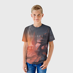 Футболка детская Stellaris, цвет: 3D-принт — фото 2