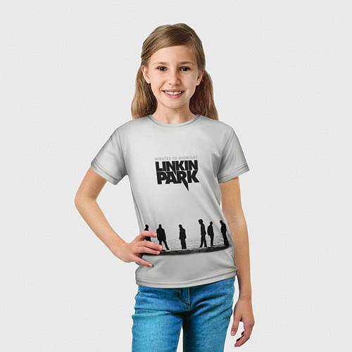 Детская футболка Группа Linkin Park / 3D-принт – фото 5