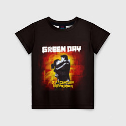 Футболка детская Поцелуй Green Day, цвет: 3D-принт