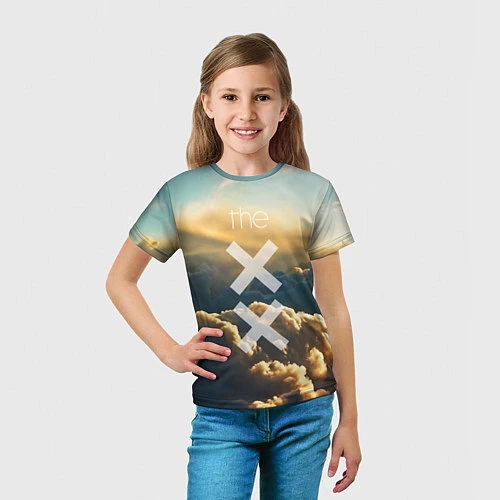 Детская футболка The XX: Clouds / 3D-принт – фото 5