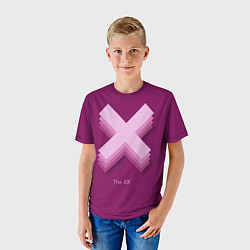 Футболка детская The XX: Purple, цвет: 3D-принт — фото 2