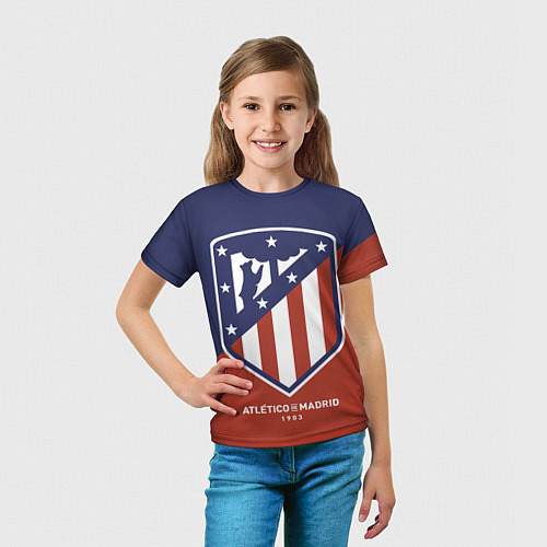 Детская футболка Atletico Madrid FC 1903 / 3D-принт – фото 5