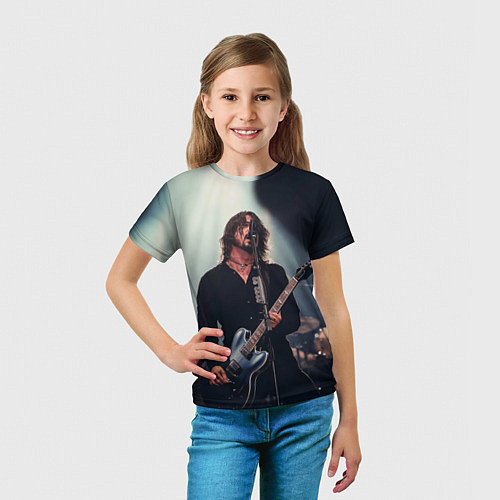 Детская футболка Dave Grohl: Rock Star / 3D-принт – фото 5